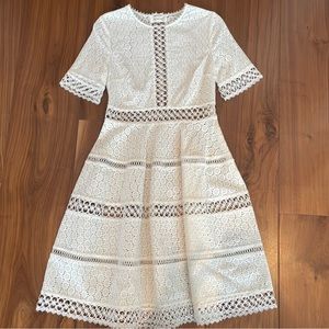 Zimmermann White dress size 0 Knee Length